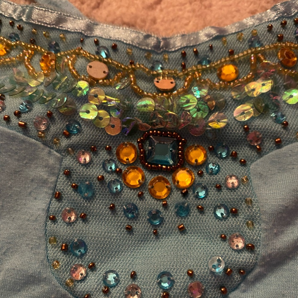 rhinestone cami size sm